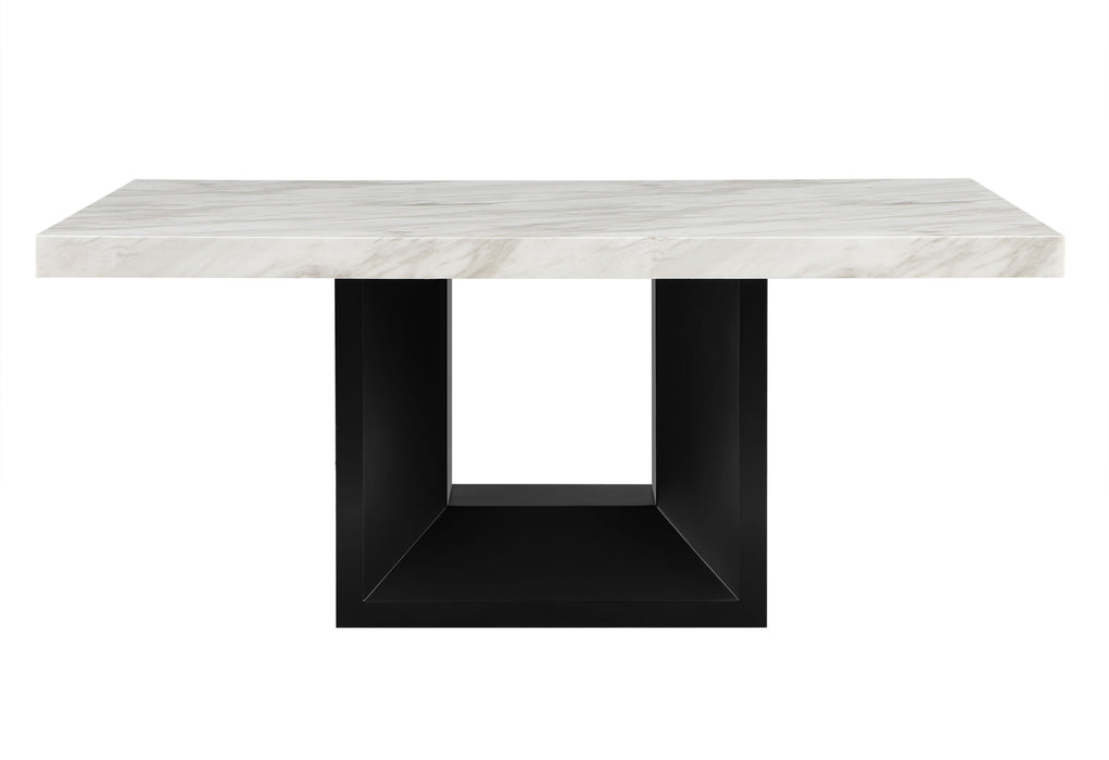 D02 DINING TABLE + 6 D03 BLACK DINING CHAIRS - Smart Rent To Own (PA) - Multi Location