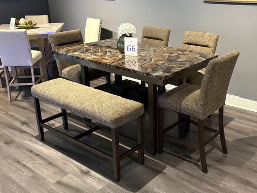 D4355 BROWN BAR STOOL KIT OF 2 - Smart Rent To Own (PA) - Multi Location