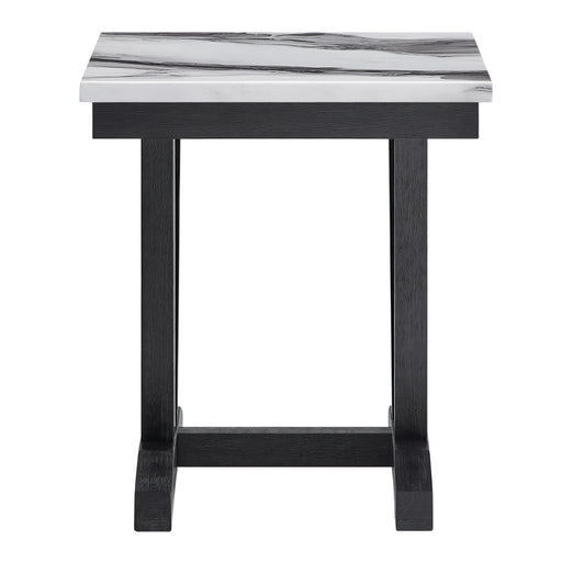 T1319 BLK/WHT END TABLE - Smart Rent To Own (PA) - Multi Location