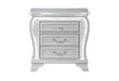 ARIA SILVER NIGHTSTAND WITH LED - Smart Rent To Own (PA) - Multi Location