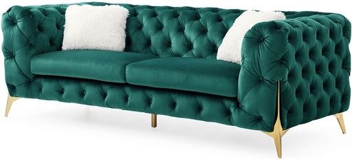 Galaxy Home Moderno Sofa in Green image