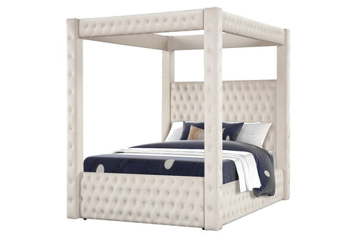 Galaxy Home Monica Queen Bed in Cream image
