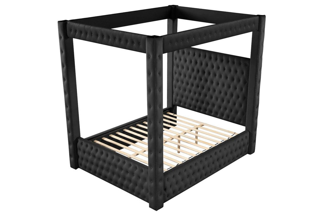 Galaxy Home Monica Full Bed in Black