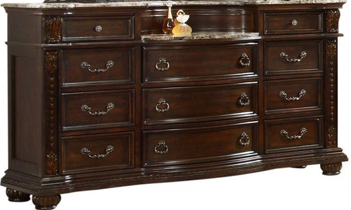 Galaxy Home Roma Dresser in Dark Walnut image