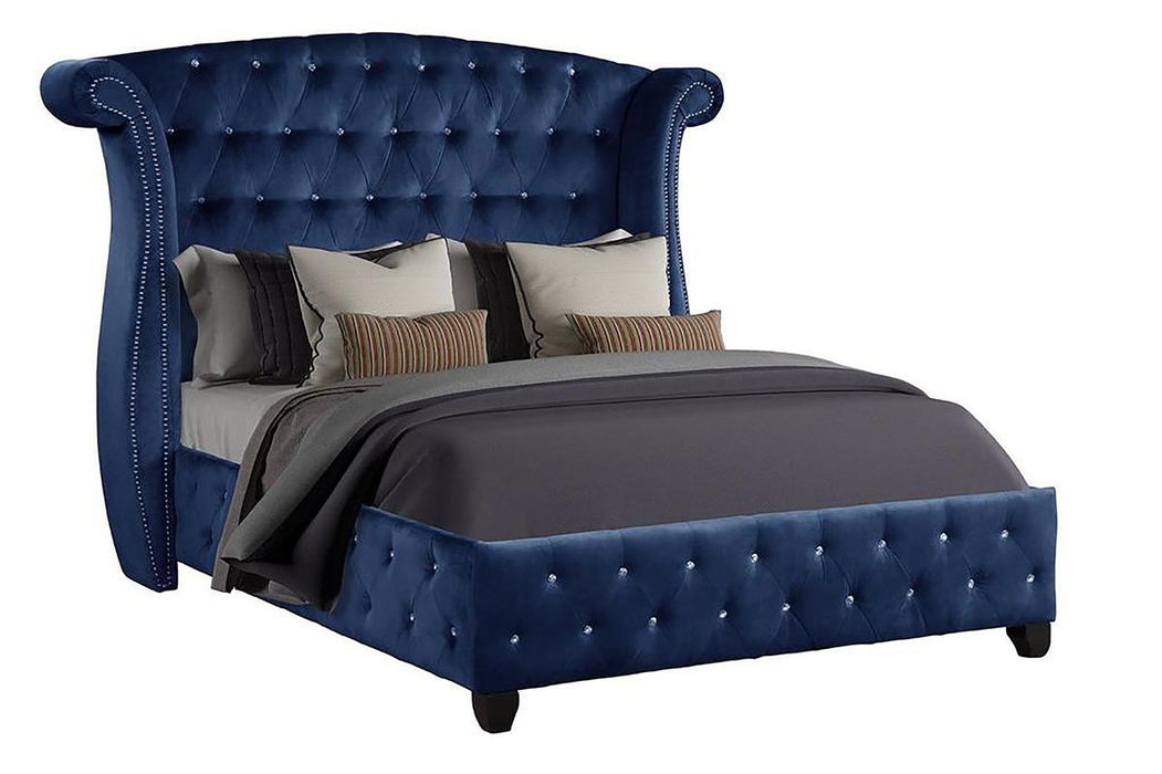 Galaxy Home Sophia Full Bed in Blue