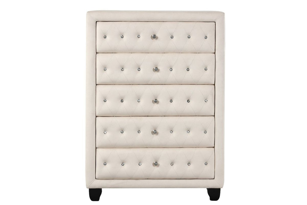 Galaxy Home Sophia Chest in Cream image