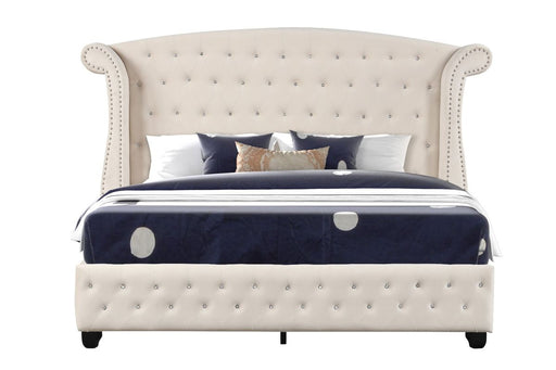 Galaxy Home Sophia Full Bed in Cream image