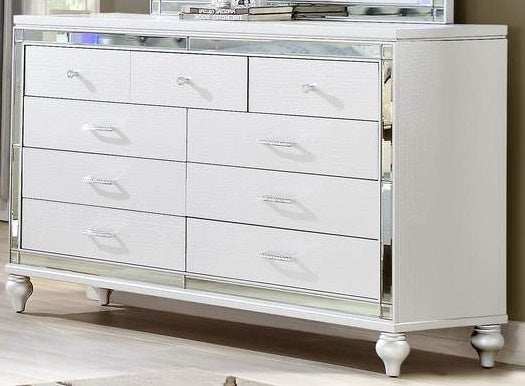 Galaxy Home Sterling Dresser in White image